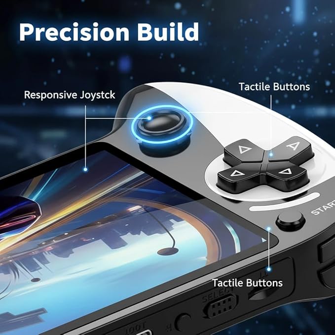 X9 Retro Handheld Game Console,20000+ Games,64gb with 5.5-Inch HD IPS Screen,10+ Emulators ,Handheld Emulator Supports Connection,Bluetooth Controller to TV Output 5-Hour Battery Life (Black)