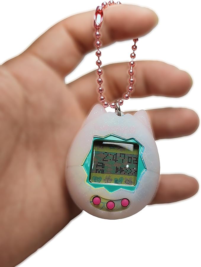 JCHPINE Silicone Cover Case for Tamagotchi Original Digital Pet, Protective Sleeve Skin for Original Tamagotchi Electronic Pet Toys Accessories (Only Case) (Pink)