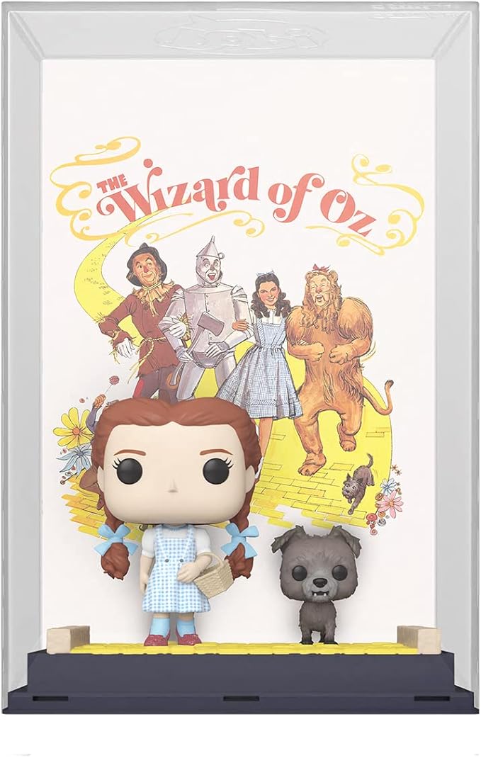Funko POP! Movie Posters: Wizard Of Oz - Dorothy Gale and Toto - Collectable Vinyl Figure - Gift Idea - Official Merchandise - for Kids & Adults - Movies Fans - Model Figure for Collectors and Display
