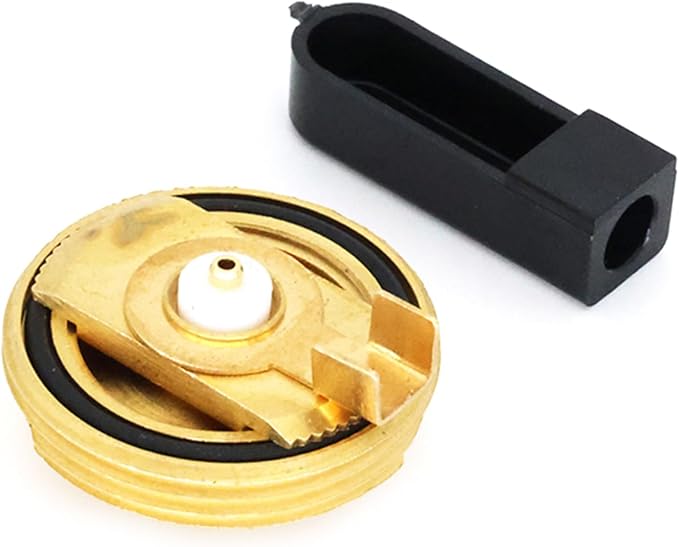 NMO Antenna Mount Repair KitsComplete 3/4" Hole Mount Coaxial Connector Stable Transmission for Vehicle NMO Antenna Mount Brass Contact Pin Insulator Repair Kits Complete 3/4" Hole
