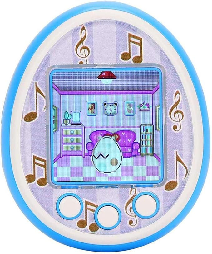 Electronic Pet Game Machine, Pets Game Machine Handheld Virtual Pet Toy for Children and Adults, USB Charging