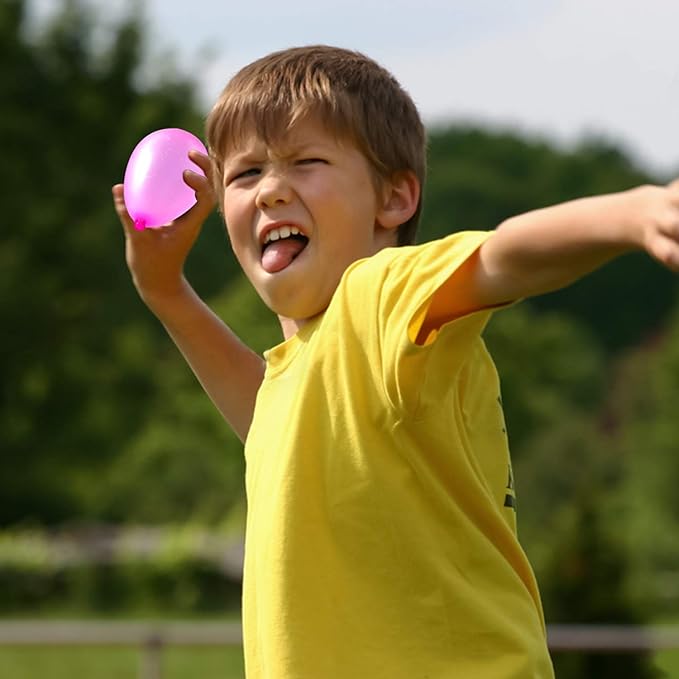 Toss Game Banner for Water Balloons, 4 Score Holes Shooter Target for Water Gun, Swimming Pool Fun Addition Toy for Throwing Water Bomb, Summer Splash Fun for Adults, Pool Party Supplies