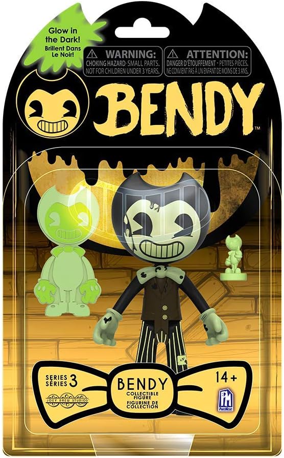 Bendy And The Dark Revival Bendy & The Dark Revival 5" GITD Action Figure-Bendy