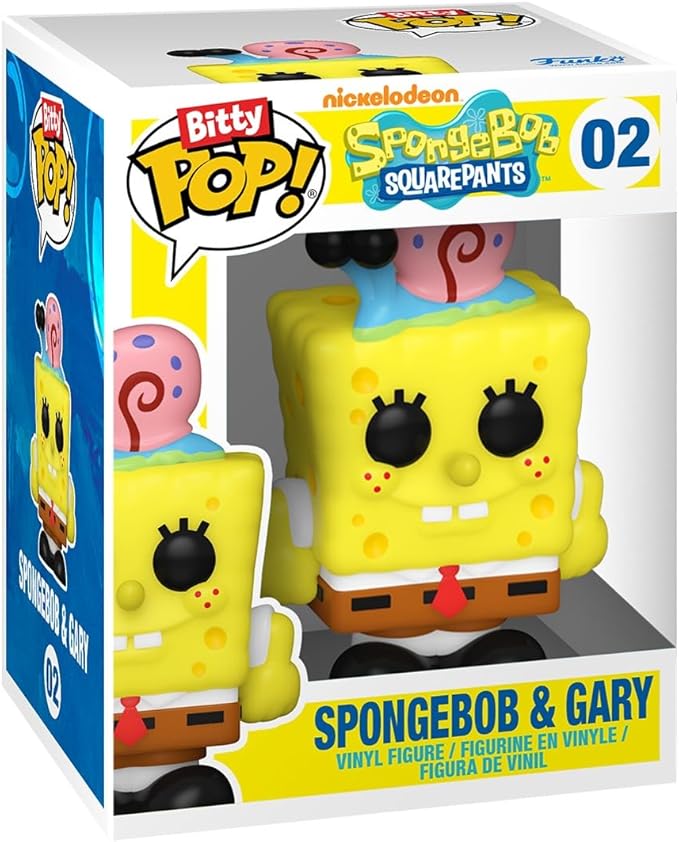 Funko Pop Bitty Town: Spongebob Squarepants - Spongebob Squarepants and Pineapple House - Collectable Vinyl Figure - Gift Idea - Official Merchandise - Toys for Kids & Adults