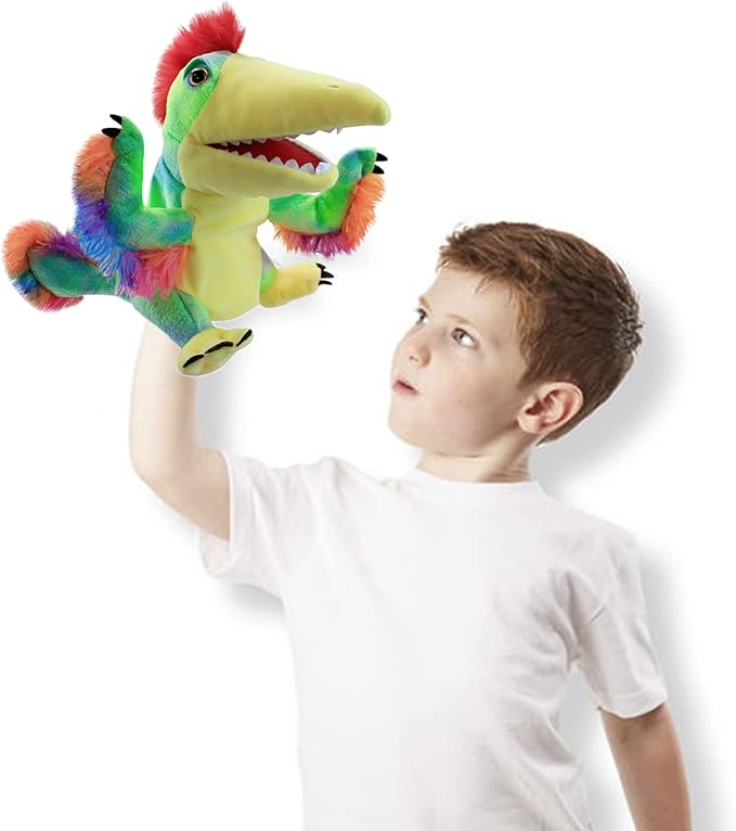 Puppet Hand Puppets Puppets for Kids, Dinosaur Hand Puppets Dinosaur Toys Plush Puppet Stuffed Hand Puppet Dinosaur T oy,Puppet Story Toys Dinosaur Puppets Dinosaur Toys for Kids (Dinosaur 11)