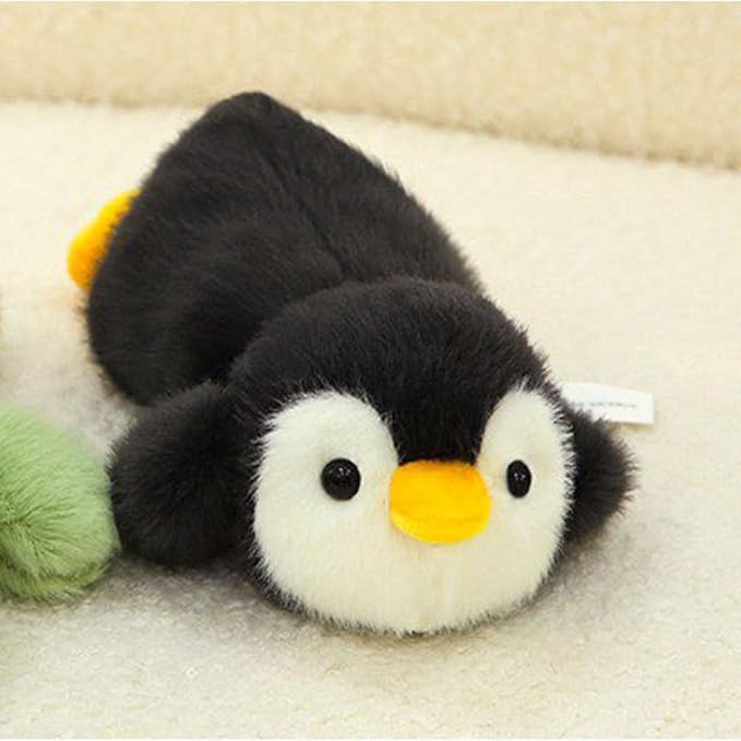 Penguin Stuffed Animal Cute Plush Doll Toy 8 inch for Girls Boys Christmas(pa Penguin Black)