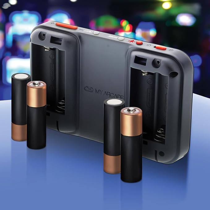 My Arcade Atari Pocket Player Pro: Handheld Portable Video Game Console with 100 Games, 2.75" Color Display, Ergonomic Design