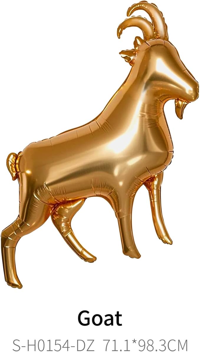 4D Football Balloons Set - Soccer Field, Cleats, Jersey & Goat Shapes | Sports Party Decorations for Fans, Birthday, Game Day (blue &yellow)