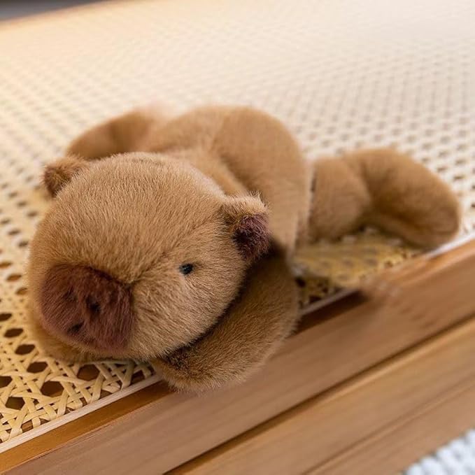 Capybara Stuffed Animal Cute Plush Doll Toy 7inch for Girls Boys Christmas (pa Capybara)