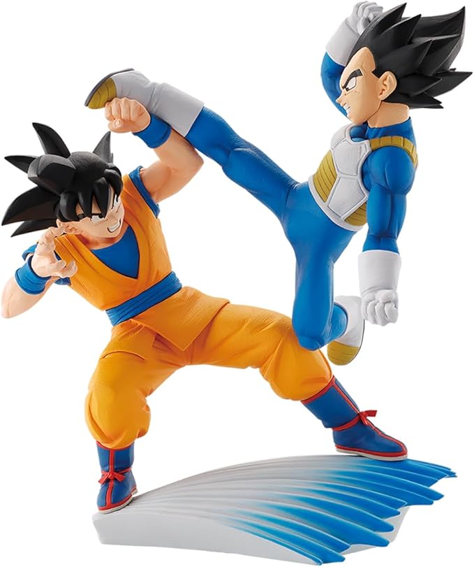 Ichibansho Figure - Dragon Ball DAIMA - Son Goku vs Vegeta, Bandai Spirits Collectible Statue