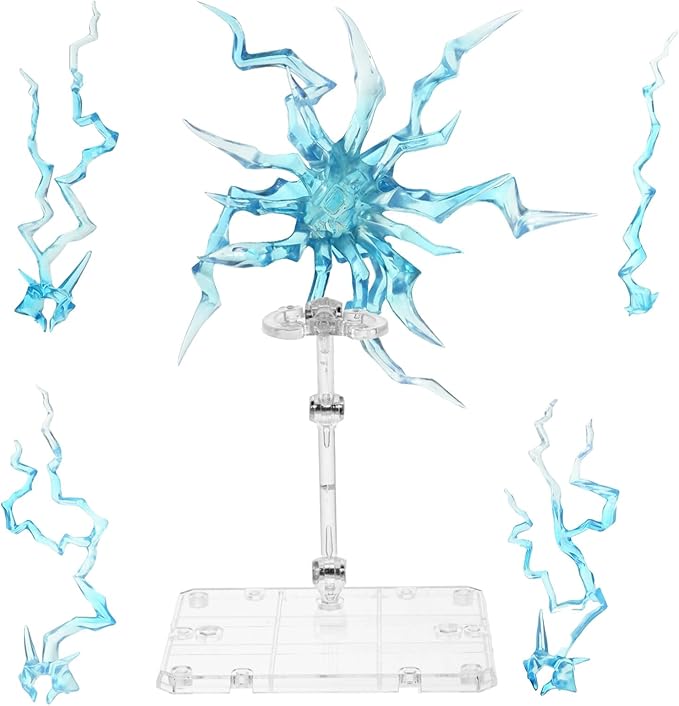 Figure Stand Set Clear Plastic Action Figure Holder with Stable Base for Displaying and Organizing Toy Models and Collectible Figurines