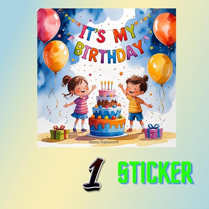 Unique Bluey Birthday Party Supplies Pack, 16 Bluey Sticker Sheets and 16 Bluey Loot Bags, Party Favors Set for Kids Age 3+ Favor Bags for kids to take home