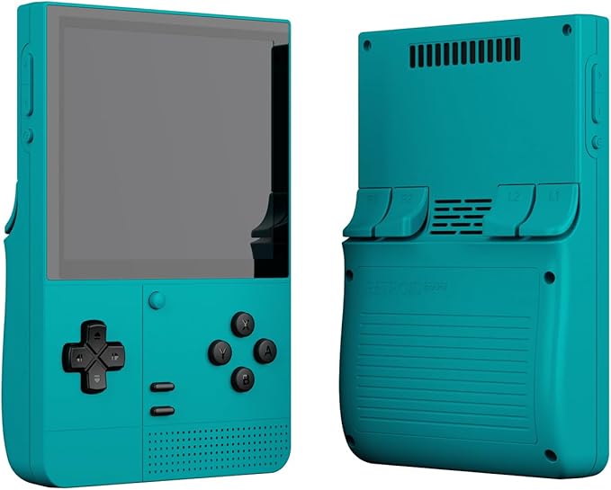 Retroid Pocket Classic Retro Handheld Game Console, 3.92" OLED Touchscreen, Portable Android Gaming Handheld with 6+128GB, 5000mah Battery, Android 14, WiFi 5 Classic Games Console (Teal)