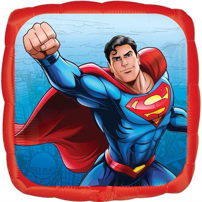 Anagram Superman Birthday Party Supplies Balloon Bouquet Decorations