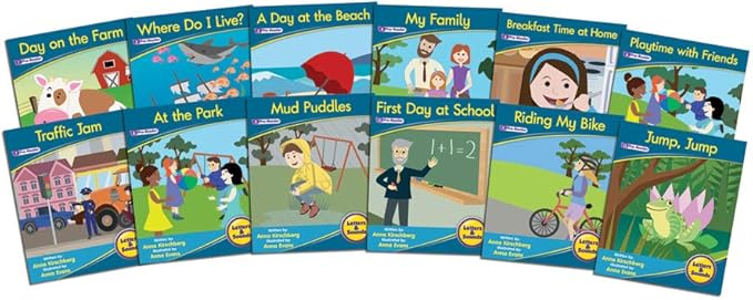 Junior Learning JL380 Decodable Readers Phase 1 - Phonemic Awareness Fiction