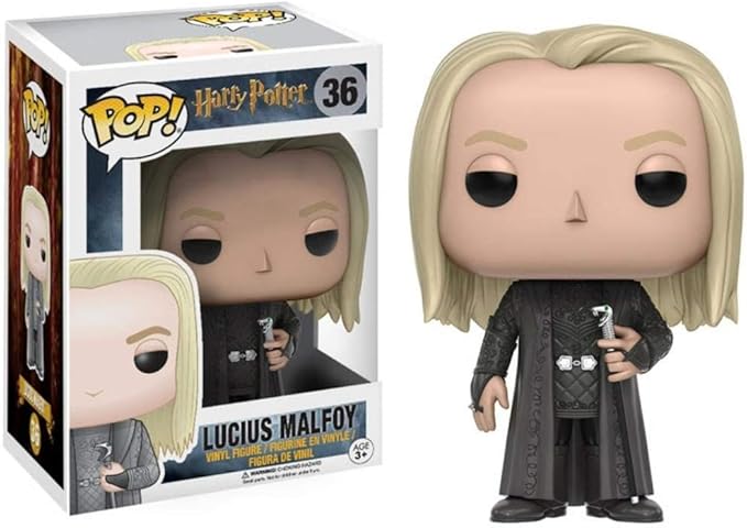 Funko POP Movies Harry Potter Lucius Malfoy Toy Figure