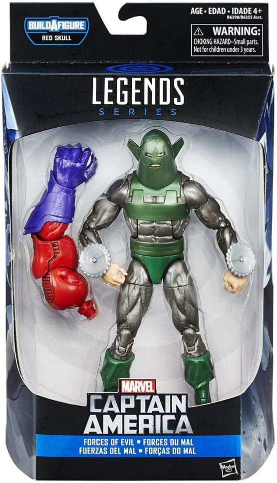 Marvel 6 Inch Legends Forces of Evil Whirlwind Action Figure (Build Red Skull)