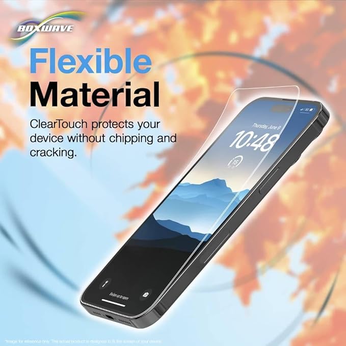 BoxWave Screen Protector Compatible with My Arcade Dig Dug Micro Player - ClearTouch ImpactShield (2-Pack), Impenetrable Screen Protector Flexible Film