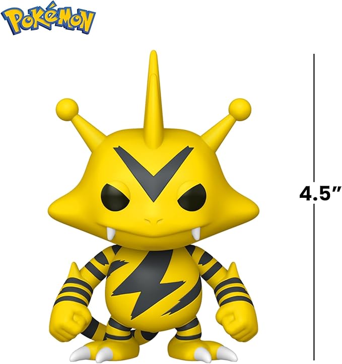 Funko Pop! Games: Pokemon - Electabuzz - Collectable Vinyl Figure - Gift Idea - Official Merchandise - Toys for Kids & Adults - Video Games Fans - Model Figure for Collectors and Display