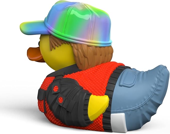 TUBBZ Boxed Edition 2015 Marty McFly Collectible Vinyl Rubber Duck Figure - Official Back to The Future Merchandise - Retro Comedy Action Film Movies