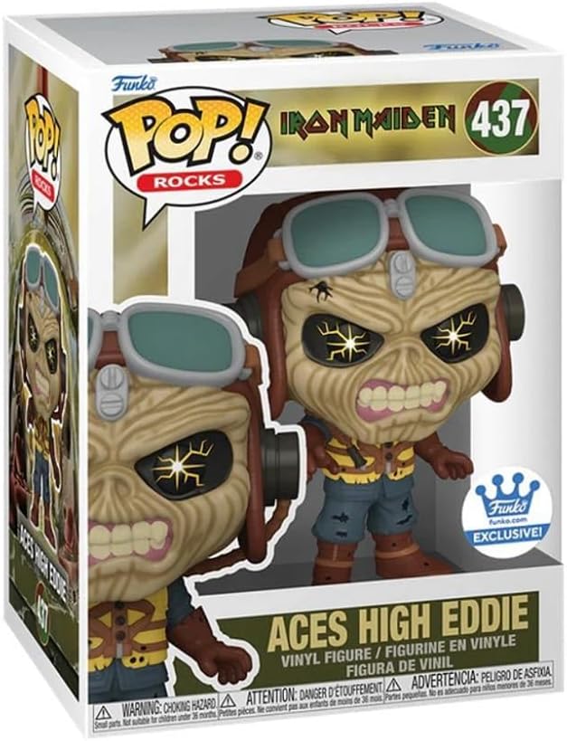 Pop! Iron Maiden 437 ACES High Eddie Exclusive