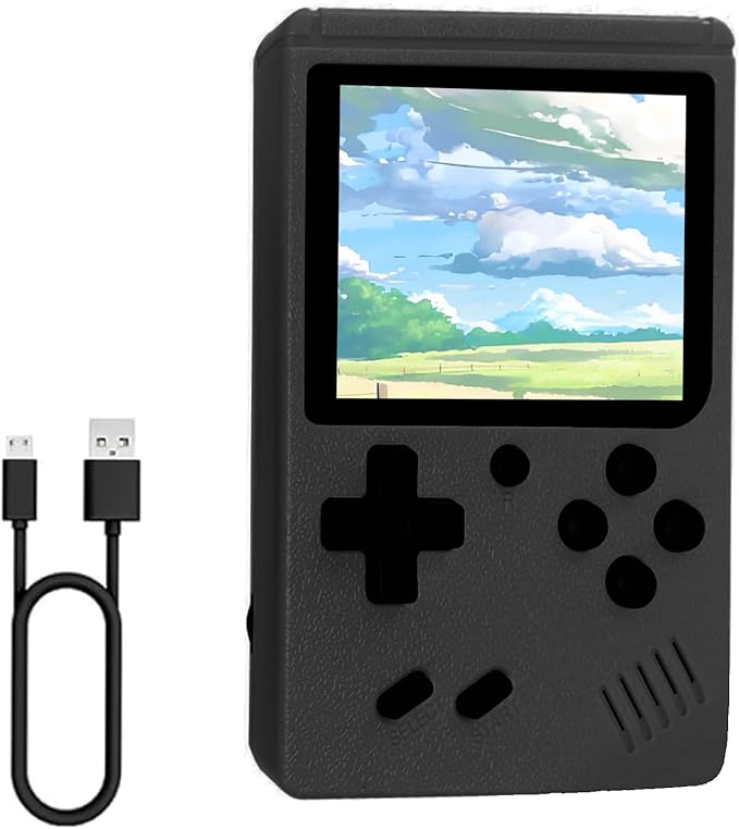 Retro Handheld Game Console,3.0 Inch Full-Lamination IPS Screen Retro Gaming Console,Retro Game Console,Portable Arcade Video Gaming Console