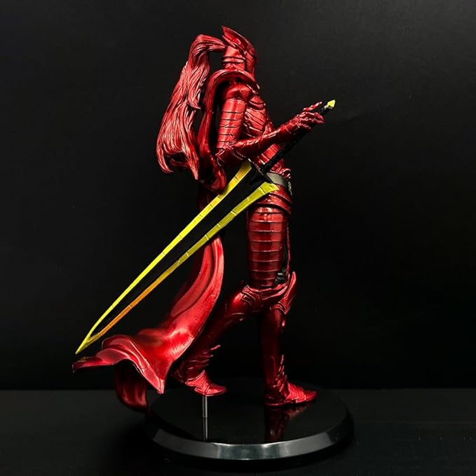 2pcs Igris Figure Black and Red Styling Standing Pose Action Figures PVC Statue 9.45" Sung Jin Woo Figurine Desktop Collections