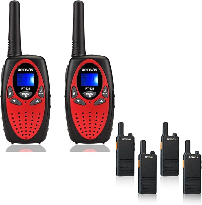 Retevis RT628 Walkie Talkies for Kids Bundle with Retevis RT22P,New Version of RT22(2.0)