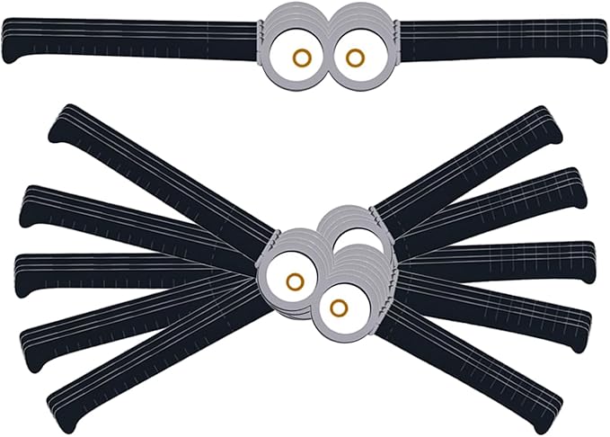 Unique Despicable Me Paper Goggles 24ct Minion-Themed Party Accessories | Despicable Me Birthday Party Supplies for Kids