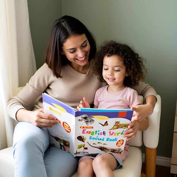 First English Words Sound Book for Kids - My First English Sound Book with Speak and Spell Feature, 13 Themes 300+ Words Picture-Audio Books for Kids