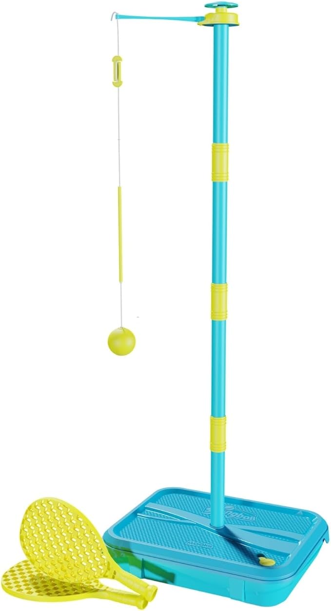 Early Fun Swingball - All Surface Tether Tennis Game - Ages 3+ Lime Green/Yellow