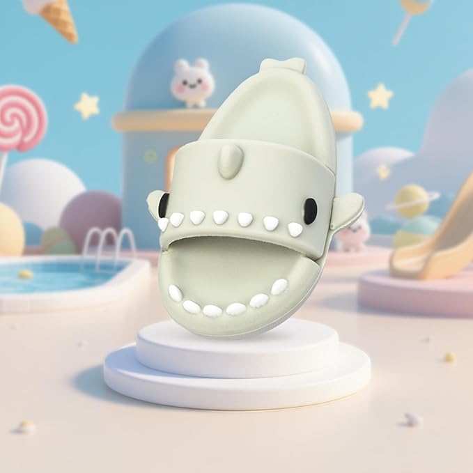 Clothing Shark Summer Sandals for Dolls - Open-Toe Slippers, Cute Accessories Easter Gifts for Photography, Display & Collectors Age Limit 15+ Easter Gifts(White)