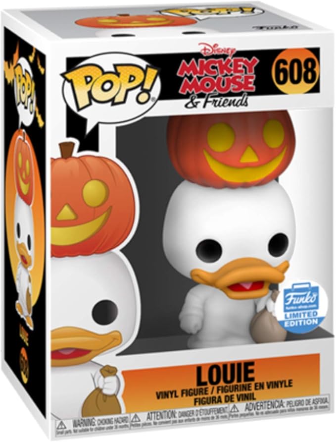 Funko Louie Ducktales Trick or Treat Halloween Costume POP Limitied Edition