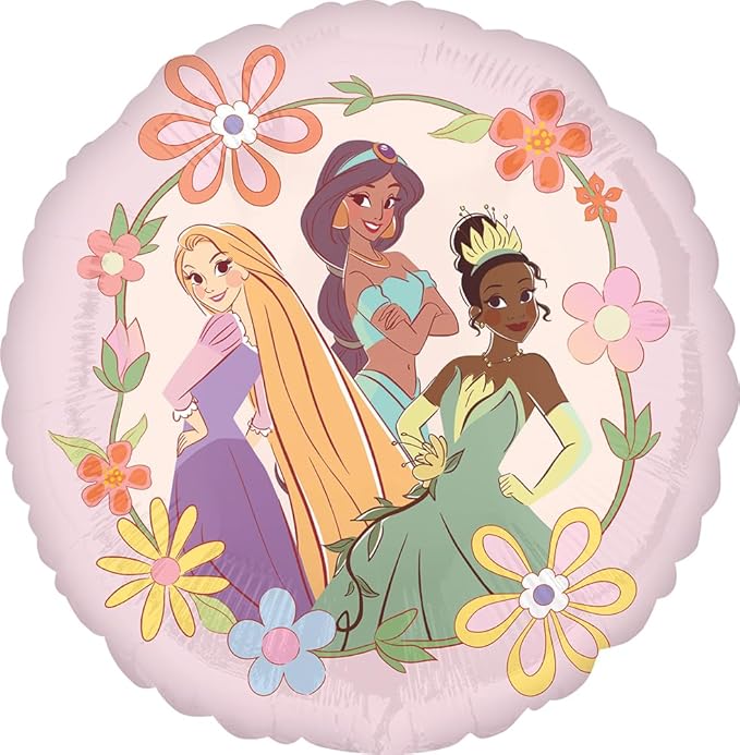 Princess Theme 5th Birthday Party Supplies 8 Princesses Balloon Bouquet Decorations