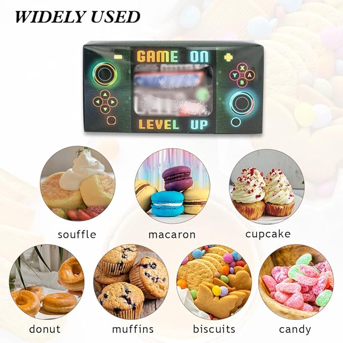 Shescrzionu Video Game Party Favors Boxes 12 PCS-Perfect Gamer Decors Party Favor Boxes with Window, Birthday Decorations Video Game Birthday Decorations Bags Gifts Aa13