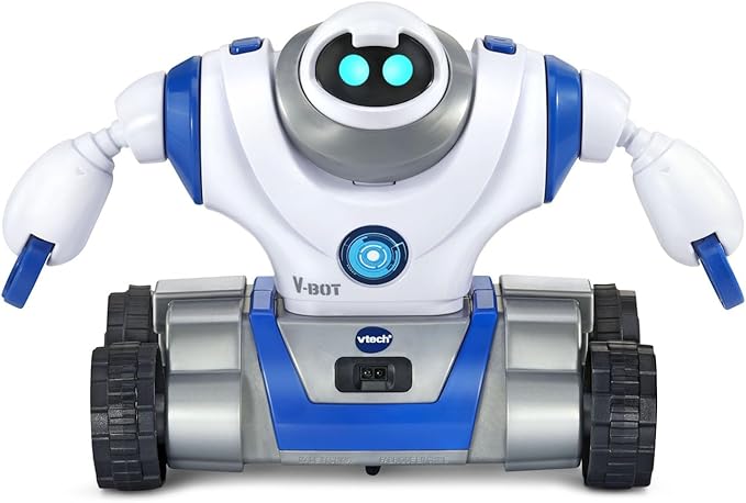 VTech 5-in-1 Make-a-Bot Transformable Robot Toy with Sound Sensor and Obstacle Detector