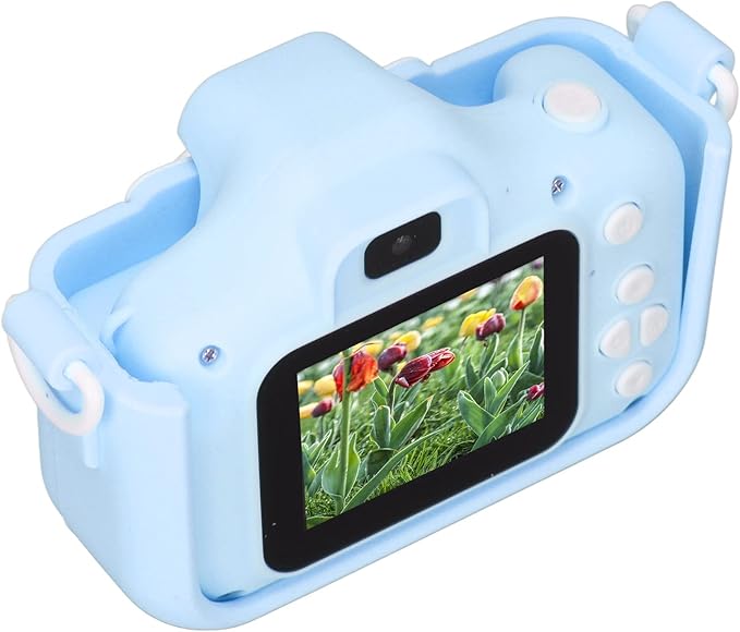 aqxreight Camera Toy Digital Selfie Camera 20MP Video Toy with MP3 Function for 3 Year OldBlue Without 32G Memory Card and Card Reader Moments The IPS Chi Kids CameraKids (Blue #13)