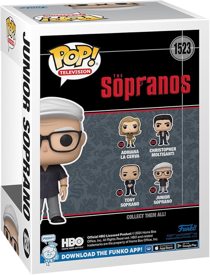 Funko POP! TV: Sopranos - Uncle Junior - The Sopranos - Collectable Vinyl Figure - Gift Idea - Official Merchandise - for Kids & Adults - TV Fans - Model Figure for Collectors and Display