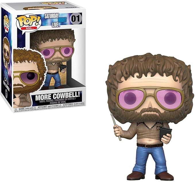 Funko POP! TV: Saturday Night Live Gene Frenkle More Cowbell Collectible Figure, Multicolor