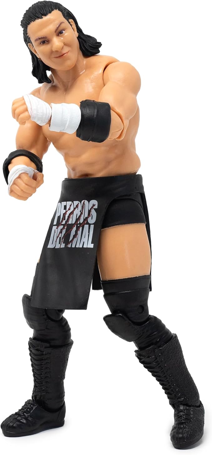 Boss Fight Studio Hijo del Perro Aguayo, Legends of Lucha Libre Fanaticos Collectible Action Figure – Highly Articulated Figurine with Authentic, Detailed Sculpting, and Custom Blister Card – 1:12