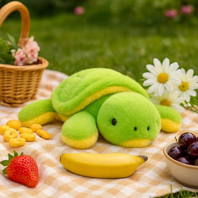 Adorable Turtle Stuffed Animal Soft Plush Turtle Plush Toy Cute Birthday Gifts for Kids Adults