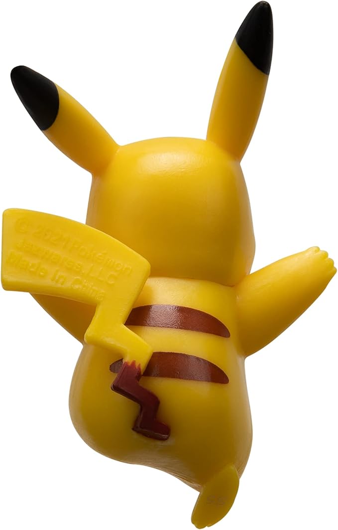 Pokémon Battle Figure 2 Pack - Features 4.5-Inch Cinderace and 2-Inch Pikachu Battle Figures with Accessory - Amazon Exclusive