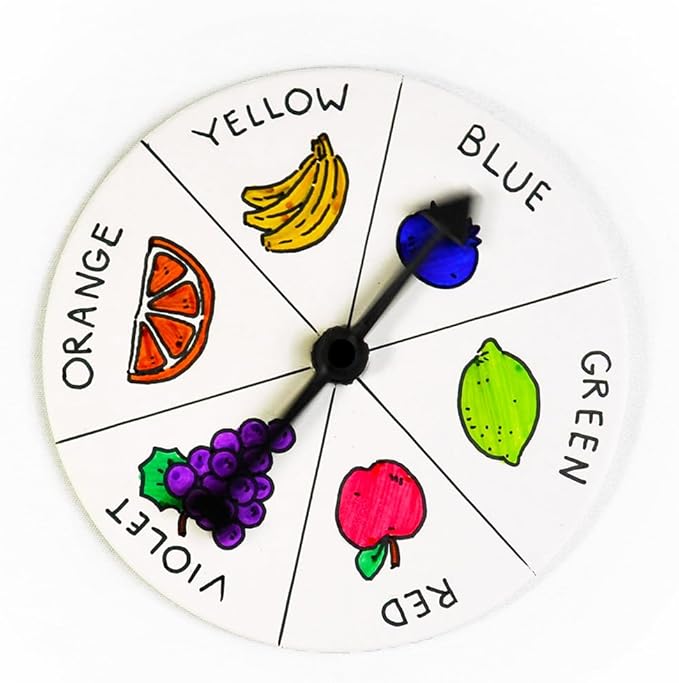 12 Board Game Arrow Spinners, Family Games Accessories - Blank DIY Gaming Spinners, Create Your Own - Replacement Pieces