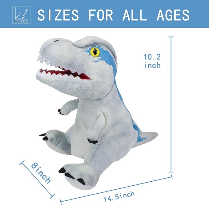 Puppet s Hand Pupp ETS for Kids, Dinosau r Hand Puppets Dinosau r Toys Plush Puppet Stuffed Hand Puppet Dinosaur Toy,Puppe t Story Toys Dinosaur Puppets Dinosaur Toys for Kids