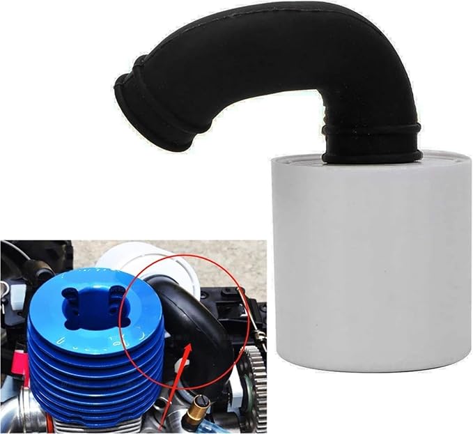 RC Spare Part for HSP for Axial for Traxxas for Losi for Himoto for Nitro rc Car Truck for Buggy Parts 1/8 Air Filter Cleaner Upgraded for SH.28 Engine