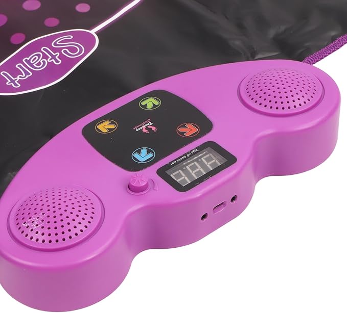 Semme Dance Mat with 4 Interactive Games Singing Microphone Fun Electronic Dance Pad for Kids 3+ Ideal Active Play