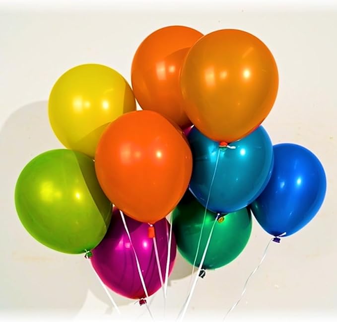 Metallic Gold Balloons 12 Inch, Double Stuffed Chrome Light Gold Balloons, Shiny Thick Chrome Metallic Light Latex Helium Balloon for Birthday Fall Autumn Wedding Christmas Party Decoration Supplies