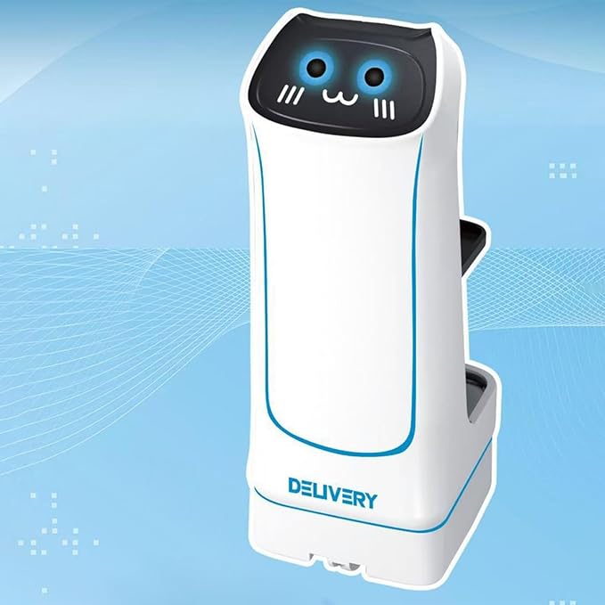 Interactive Remote Control Robot - Smart Food Delivery Robot for Home, Playroom, School, Preschool, Party, Holiday, Daycare, Family Fun, and Game Night Entertainment