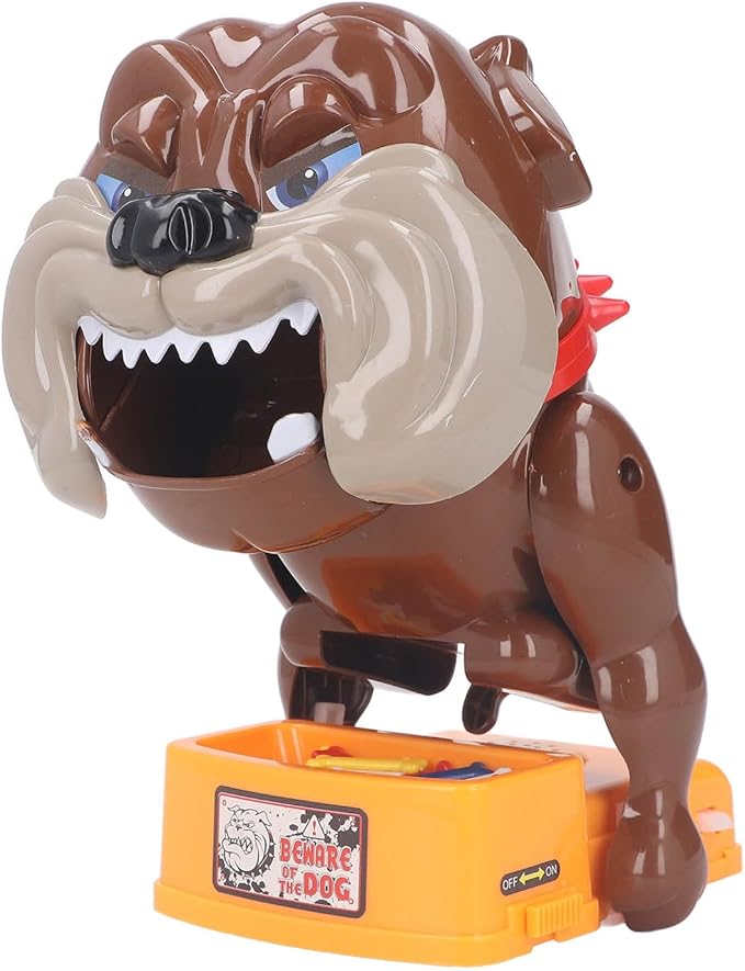 TOPINCN Interactive Vicious Dog Toys Electric Design Bone Stealing Game, Superior Sound Outlet, Parent Child Interaction