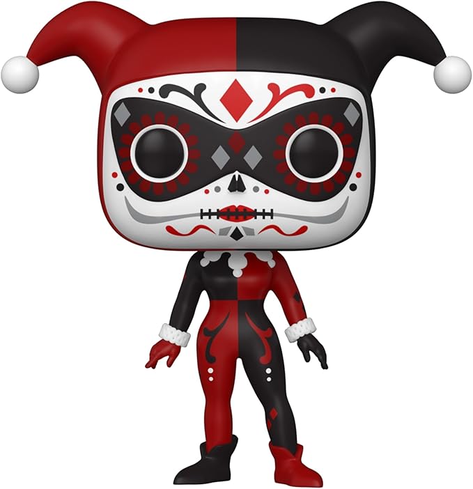 Funko Pop Heroes: Dia De Los DC - Harley Quinn - DC Comics - Collectable Vinyl Figure - Gift Idea - Official Merchandise - Toys for Kids & Adults - Superheroes Fans - Model Figure for Collectors